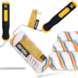 3x-walek-malarski-18-cm-zapas-malowania-scian-farb-lakierow-1x-uchwyt