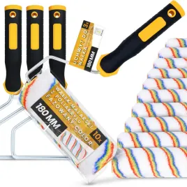 10x-walek-malarski-18-cm-zapas-malowania-scian-farb-lakierow-3x-uchwyt