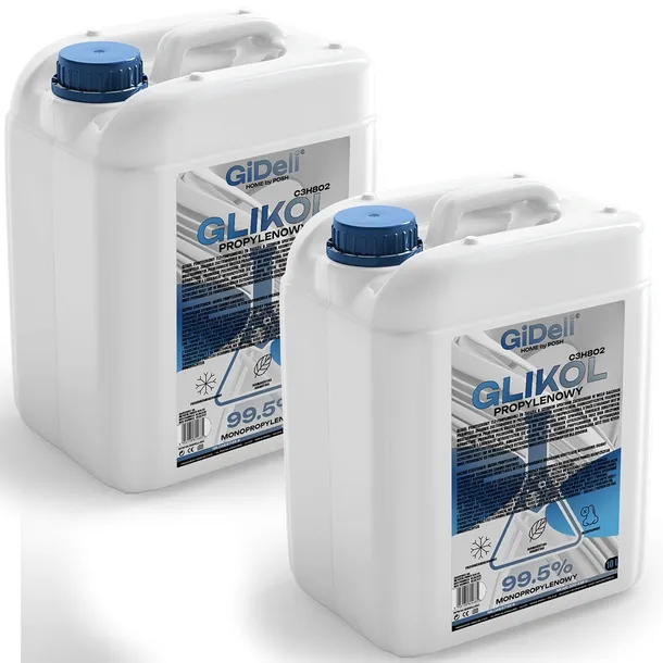 Glikol Propylenowy Farmaceutyczny 99,5 % 2x 10L GiDeli