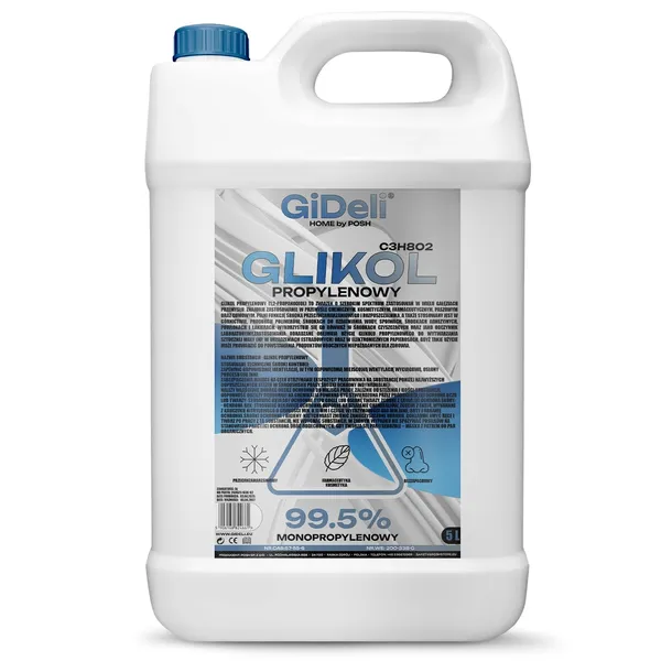Glikol Propylenowy Farmaceutyczny 99,5% 5L GiDeli