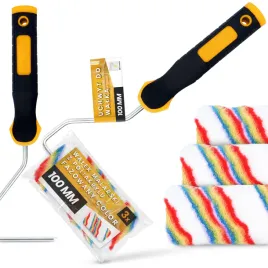 3x-walek-malarski-10-cm-zapas-malowania-scian-farb-lakierow-1x-uchwyt