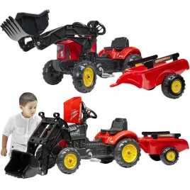 falk-traktorek-supercharger-czerwony-otwierana-maska-z-przyczepka-lyzka-o