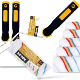 5x-walek-malarski-15-cm-zapas-malowania-scian-farb-lakierow-2x-uchwyt