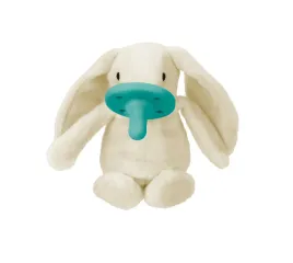 pluszak-maskotka-krolik-bezowy-dla-niemowlat-ze-smoczkiem-silikonowym-15cm