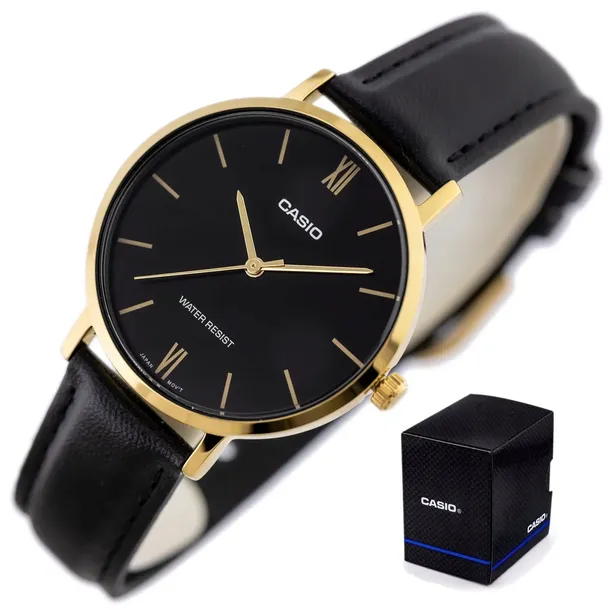ZEGAREK DAMSKI CASIO LIVIA + BOX +GRAWER klasyczny na pasku skórzany
