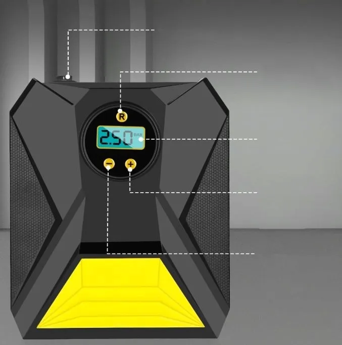 kompresor-samochodowy-12v-elektryczna-pompka-8002-lampka-led-na-zapalniczke-stan-nowy