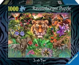 puzzle-1000-tygrys-w-ogrodzie
