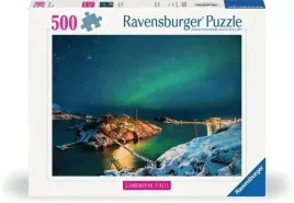 puzzle-500-zorza-polarna-nad-bergsfjord