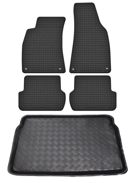 dywaniki + bagażnik do: Audi A4 B6 / B7 / Seat Exeo 2001-2008 / 2008-2013 s