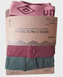 umbro-bokserki-meskie-majtki-bawelniane-2-szt-2pak-bordo-zielone-l