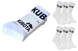kubota-skarpetki-sport-biale-3-pary-do-klapek-rozmiar-39-42