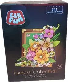 elefun-klocki-541-elementow-fantasy-collection-kwiatowy-obraz-3d