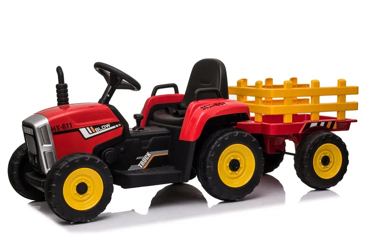 TRAKTOR NA AKUMULATOR DLA DZIECI 611 2 KOLORY