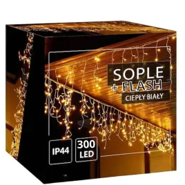 sople-300-led-lampki-zewnetrzne-ip44-stale-flash-kurtyna-swietlna-cieple