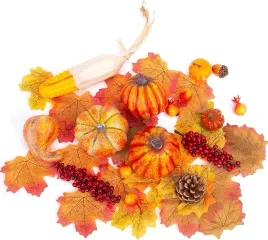ozdoby-jesienne-dynie-liscie-klonu-dekoracja-halloween-49x-zestaw-sztuczne