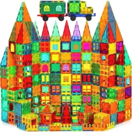 klocki-magnetyczne-dla-dzieci-budowanie-prezent-montessori-100x-kolorowe