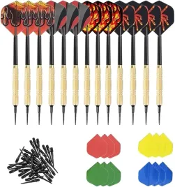 rzutki-darta-zestaw-12x-do-gry-w-darta-stalowe-mocne-lotki-tarcza-gra-12szt
