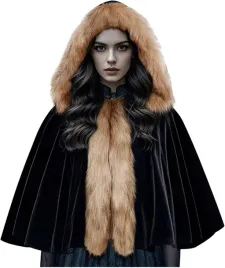 peleryna-z-kapturem-stroj-kostium-z-futrem-sredniowieczny-wiking-halloween