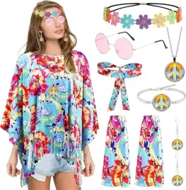 stroj-przebranie-hipisa-boho-lata-70-80-vintage-fredzle-akcesoria-karnawal