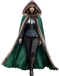 kostium-peleryna-futro-wiking-sredniowiecze-dluga-stroj-halloween-cosplay