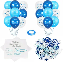 dekoracja-komunijna-dekoracja-na-komunie-chrzest-balony-serwetki-ozdoby