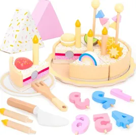 tort-drewniany-zabawkowy-swieczki-akcesoria-cukiernia-na-prezent-zabawka