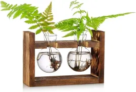 2x-stojak-do-rozmnazania-roslin-drewniany-szklane-doniczki-terrarium-wazon