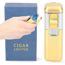 zapalniczka-zarowa-do-cygar-4-plomienie-zlota