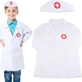 stroj-kostium-lekarza-doktora-dla-dzieci-zestaw-3-5-lat-fartuch-czapka