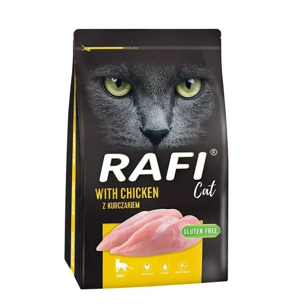 RAFI CAT DOLINA NOTECI KOT sucha karma z kurczakiem 7 kg