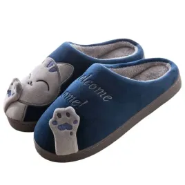 kapcie-damskie-miekkie-papcie-z-kotem-granat-36-37