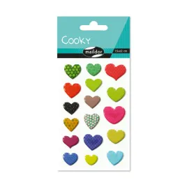 naklejka-3d-wypukle-serca-we-wzory-75x12-cm