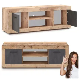szafka-rtv-pod-telewizor-komoda-stolik-do-salonu-dab-grafit-blago-140-cm