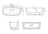 polimat-risa-wanna-wolnostojaca-170x80cm-biala-linia-risa