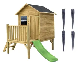 drewniany-domek-dla-dzieci-tomek-slizg-zjezdzalnia-jasnozielona-i-kotwy