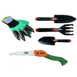 zestaw-ogrodniczy-lopatka-pila-reczna-rekawice-z-pazurkami-pila-reczna