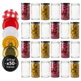 50x-sloiki-na-przetwory-275-ml-z-zakretkami-66-mm-sloiczki-z-rantem-277-ml