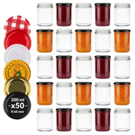50x-sloiki-z-rantem-200-ml-zakretki-66-mm-male-sloiczki-na-dzemy-miody