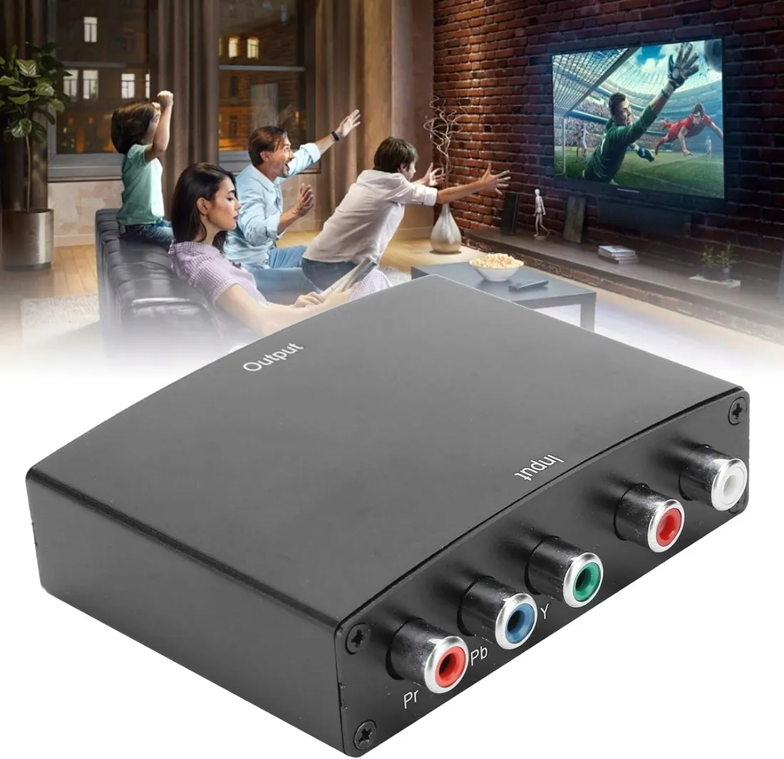 konwerter-component-video-ypbpr-audio-l-r-do-hdmi-stan-nowy
