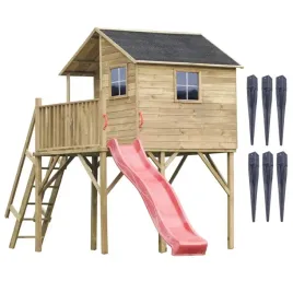 drewniany-domek-jerzyk-max-dla-dzieci-do-ogrodu-ze-slizgiem-3m-i-kotwami