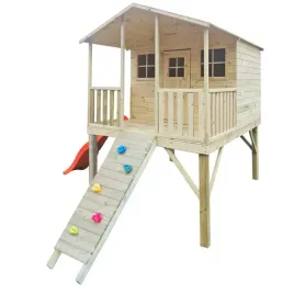 domek-dla-dzieci-gucio-ze-zjezdzalnia-czerwona-22m-i-scianka-do-wspinania