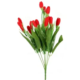 krokus-bukiet-sztuczne-kwiaty-czerwony