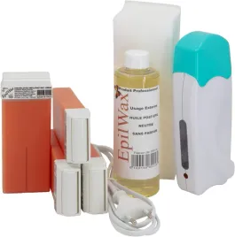 epilwax-zestaw-set-do-depilacji-woskiem-podgrzewacz-paski-4wklady-oliwa-30w