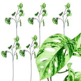 5x-monstera-sztuczna-galazka-78cm-sztuczne-kwiaty-ozdobna-roslina-xl-5szt