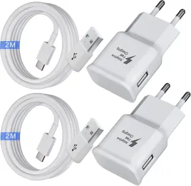 2x-szybka-ladowarka-sieciowa-usb-fast-charging-2x-kabel-usb-typ-c-2-metry