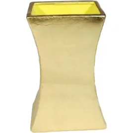 wazon-ceramiczny-zwezany-zloty-dekoracyjny-ozdoba