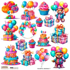 scraplove-naklejka-kolorowe-urodziny-1-24x24-cm
