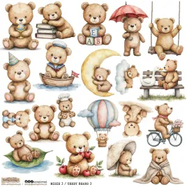 scraplove-naklejka-misie-3-24x24-cm