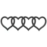 znaczek-emblemat-logo-audi-serca-czarny-polysk-stan-nowy