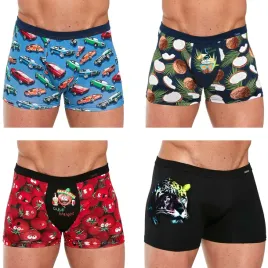 bokserki-cornette-tattoo-various-4-szt-r-xl